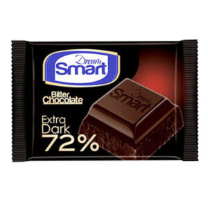 شوكولاتة دريم سمارت - مرّة 72% 50 غرام شوكولاتة دريم سمارت - مرّة 72% 50 غرام